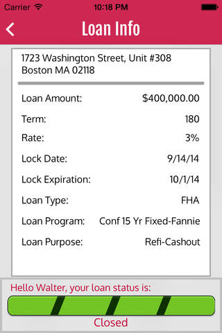 Key Mortgage Loan Tracker screenshot 2