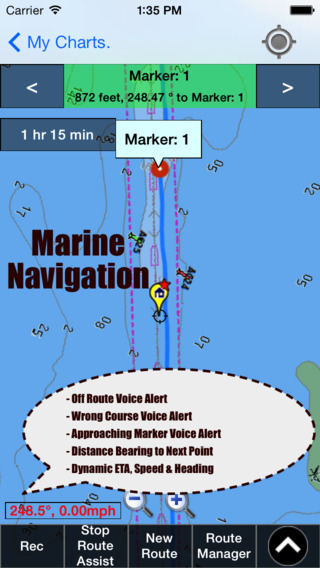 Marine Navigation - South Africa - Offline Gps Nautical Charts for Fishing Sailing and Boating