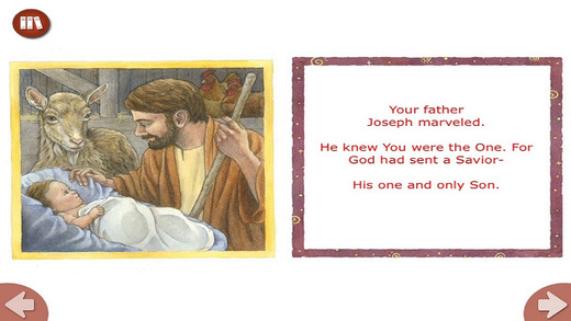 【免費書籍App】Happy Birthday Jesus - Read along interactive Christmas eBook in English for children with puzzles and learning games-APP點子