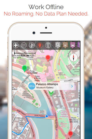 Livorno Map and Walks screenshot 2