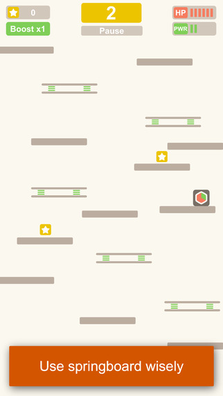 免費下載遊戲APP|Little Bouncing Box jumps up a 2048 minimalistic adventure world app開箱文|APP開箱王