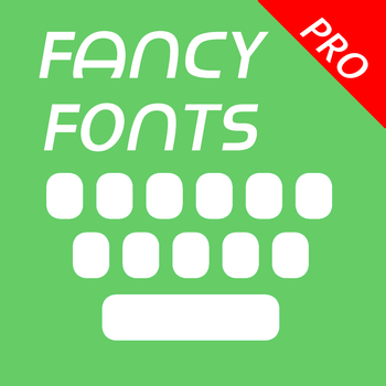 Fancy Font Keyboard PRO - iOS8 Custom keyboard with cool fonts LOGO-APP點子