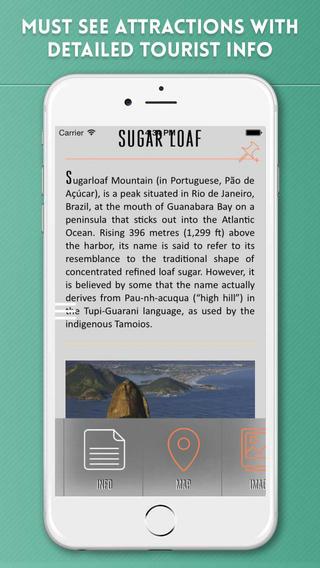 【免費旅遊App】Rio de Janeiro Travel Guide with Offline City Street Maps-APP點子