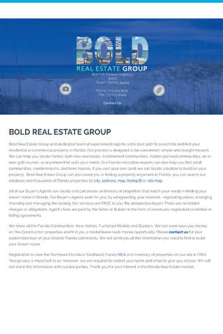 Bold Real Estate Group screenshot 2
