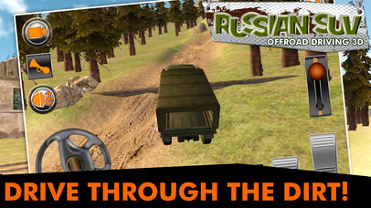 Russian SUV Offroad Driving 3D screenshot 2