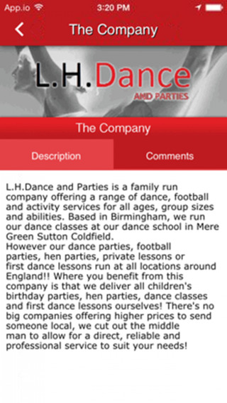 【免費商業App】L.H.Dance and Parties-APP點子