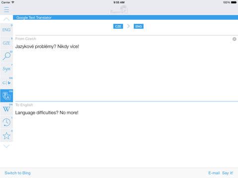 【免費教育App】Czech English Dictionary and Translator (Česko - anglický slovník)-APP點子