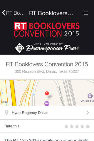 RT Booklovers Convention 2015 screenshot 2