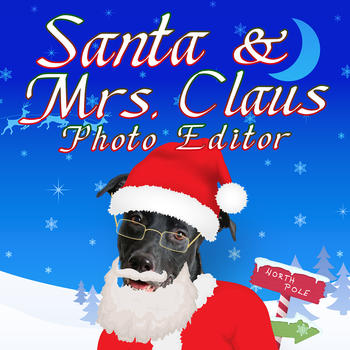 Santa Christmas Holiday Dress Up Photo Editor 攝影 App LOGO-APP開箱王