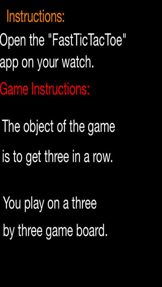【免費遊戲App】Fast TicTacToe-APP點子