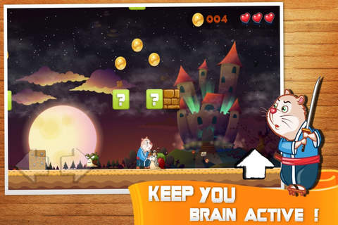 Run & Jump - Adventure of Hero Rat screenshot 2