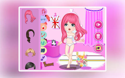 Pink Fashion Dress Up screenshot 4