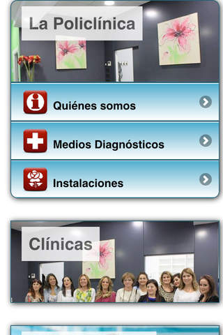 Policlínica Lacibis screenshot 2