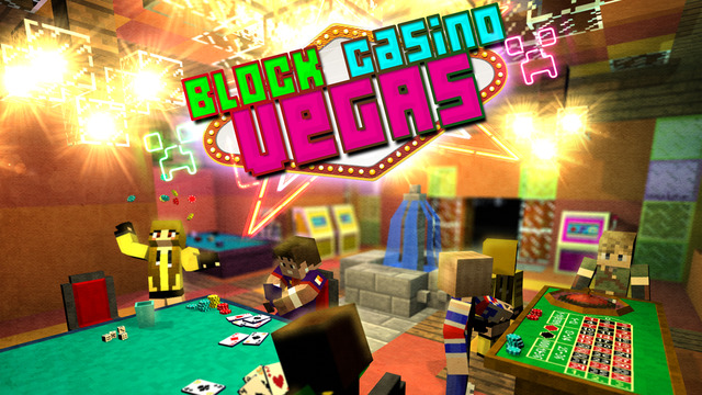Block Casino Vegas - Slots And Roulette Multiplayer Mini Game With Minecraft Skin Uploader
