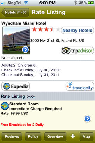 Miami Hotels screenshot 3