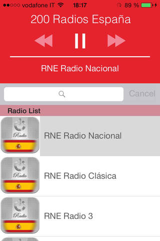 Radios Españolas (ES) : Noticias, Música, Fútbol screenshot 2