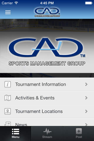 CAD Sports screenshot 2