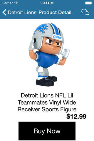 FanGear for Detroit Football - Shop Lions Apparel, Accessories, & Memorabilia screenshot 2