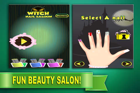 Aaaah! Witch Wedding Nail Salon Fashion Makeover Plus screenshot 4