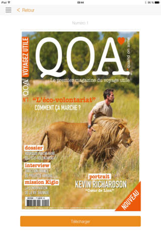 QOA Magazine screenshot 2