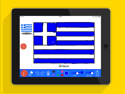 Coloring Book - Flags of the world screenshot 3