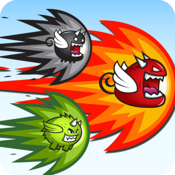 Angry Monsters Dash – Tiny Beasts in Full Flight LOGO-APP點子