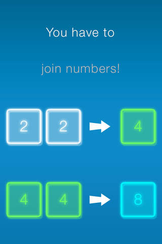 2048 Neon - Number Puzzle Game screenshot 4