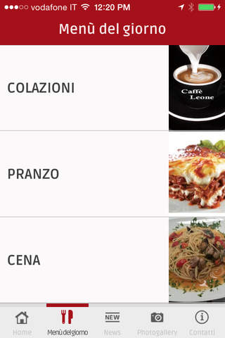 Caffè Leone screenshot 2