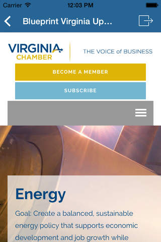 VA Chamber of Commerce screenshot 3