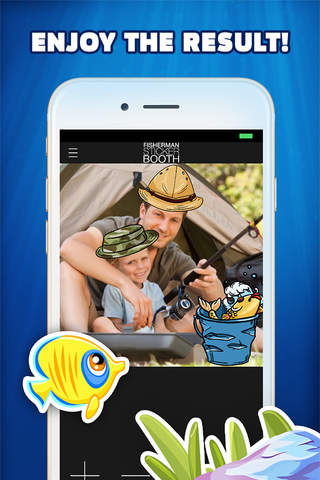 Fisherman Sticker Booth screenshot 3