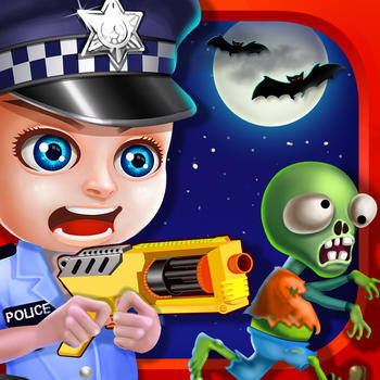 Crazy Policeman Hero - Zombie Rescue LOGO-APP點子