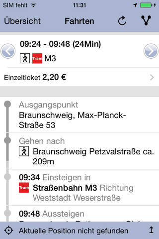 VRB Bus+Bahn screenshot 4