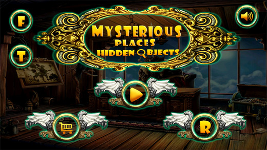 Hidden Objects Games : Mysterious Places