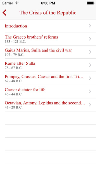 【免費書籍App】Roman Empire History-APP點子