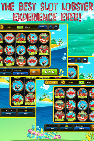 'A New Lobster Casino Slot Machine - Hit the Lucky Mania Jackpot! screenshot 3