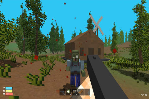 Block Zombie Conflict - Multiplayer Gun Survival Shooter Mini Game screenshot 3