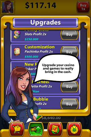 Tap It Rich Casino Empire Free screenshot 2