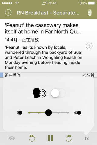 OneCast – “RN Breakfast - Separate stories podcast” Edition screenshot 2
