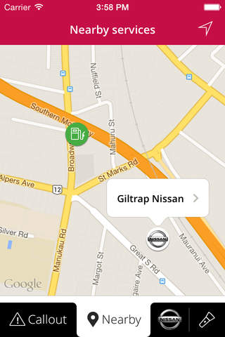 Nissan Roadside Assistance screenshot 2
