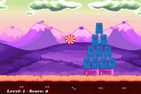 A Squishy Sticky Gummy Bear - Tower Toss Challenge FREE screenshot 3
