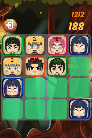 2048 Ninja Shippuden : “ Fighting Clan Naruto Puzzle and Friends Edition " screenshot 2