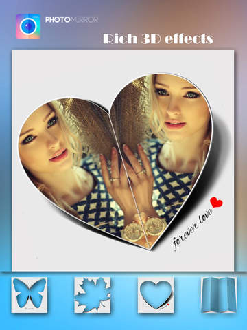 【免費攝影App】PhotoMirror Editor Effect - Mirror  Clone Twins Your Image-APP點子