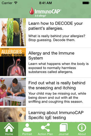 Allergy ID screenshot 2