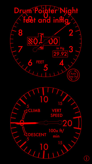 【免費交通運輸App】MSL - Aviation Altimeter and VSI for iPhone 6 or 6 Plus-APP點子