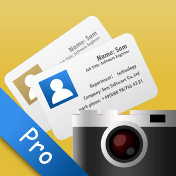 SamCard Pro-business card reader & business card scanner & visiting card LOGO-APP點子