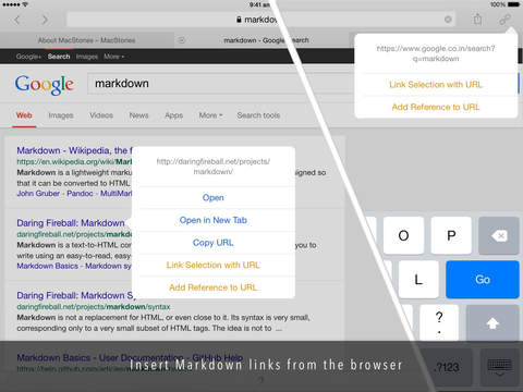 Bisect: Split-screen Markdown editor screenshot 3