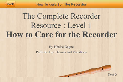 Learn and Play Recorder Lite screenshot 3