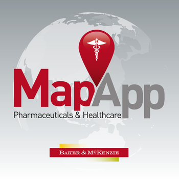 Baker & McKenzie Asia Pacific Pharmaceuticals & Healthcare MapApp LOGO-APP點子