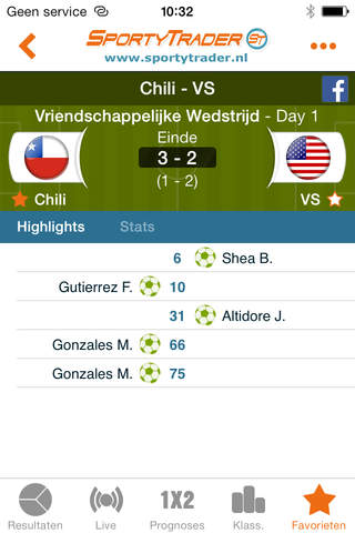 Skores - Live Scores & Results screenshot 2