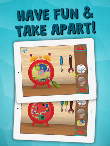 【免費遊戲App】Curious Kid & Clock - Play Time Lite-APP點子